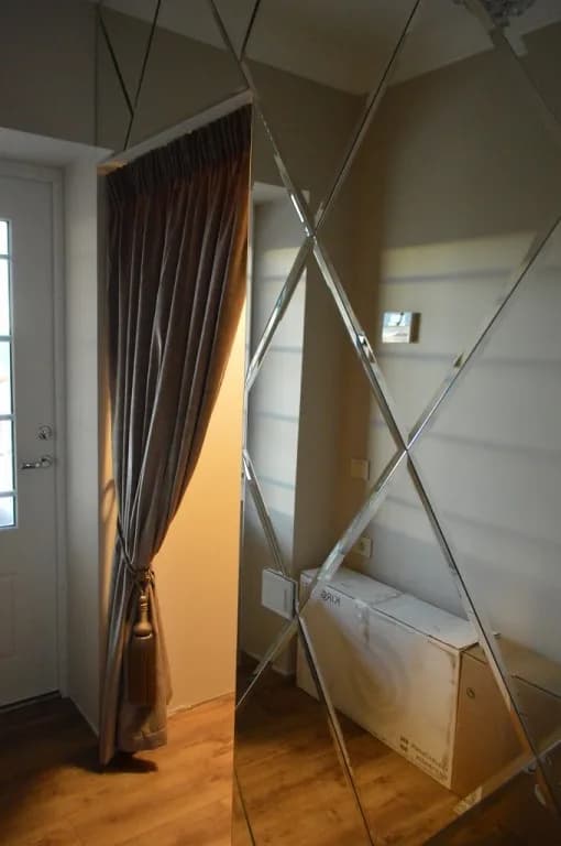 20190228 užuolaidos drabužinėje. Audinys Ambera Velveten Toprak