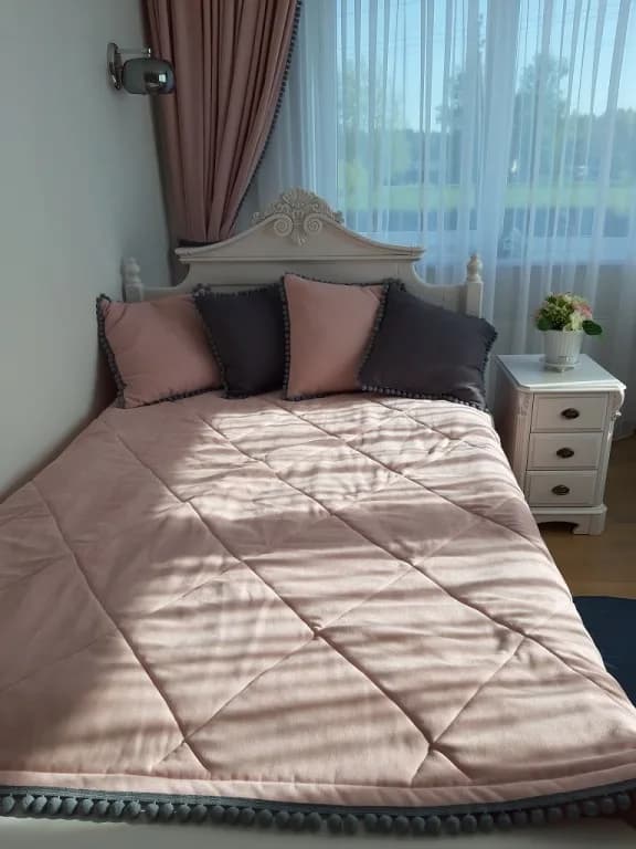 20190509 užuolaidos ir lovatiesė