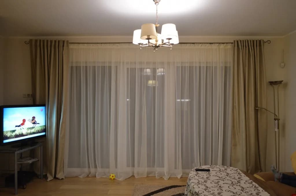 2015 dieninės užuolaidos iš kaprono, naktinės užuolaidos iš stambaus rašto drobės
